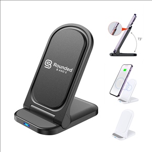LED Indicator Anti-Slip 15W Fast Wireless Charger Stand